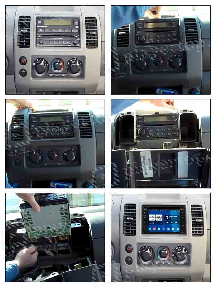 branchement autoradio nissan frontier 2001 2011